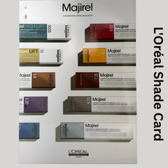 L'Oréal Professionnel Majirel Hair Color Shade Card