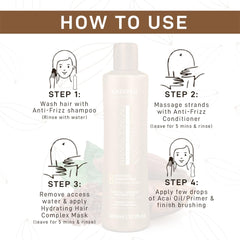 Cadiveu Brasil Cacau Coconut Anti Frizz Conditioner 300ml - Pinkbliss