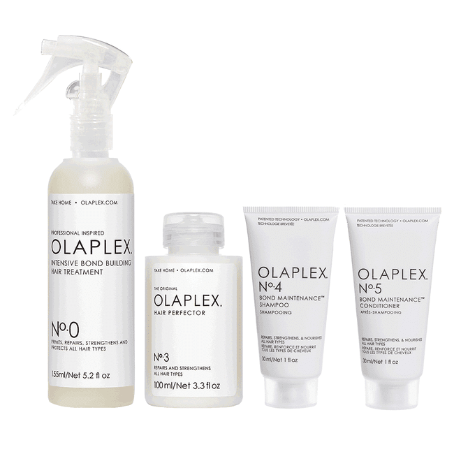 Olaplex Best of Bond Builders Kit – Hair Repair & Strengthening Treatment for Damaged, Color-Treated Hair - Pinkbliss