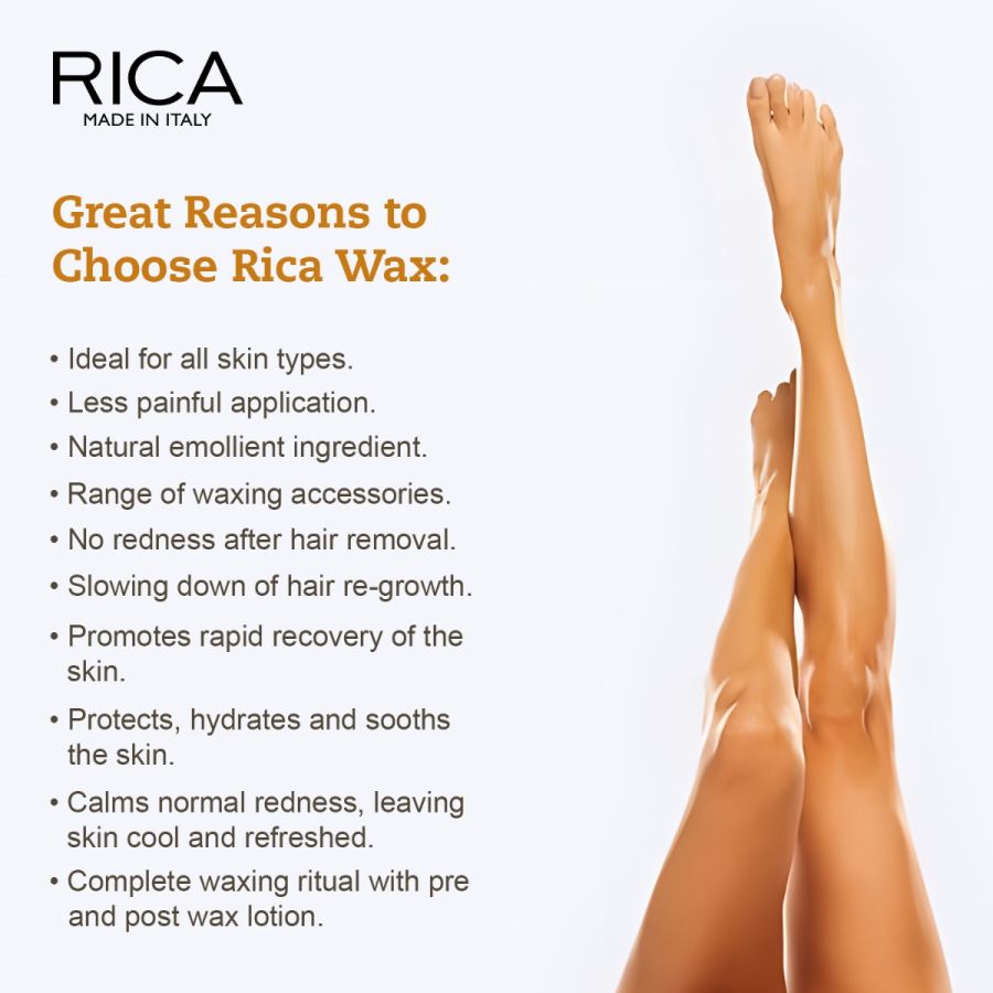 Rica Cotton Milk Pre Wax Gel Cleansing Waxing 250ml - Pinkbliss
