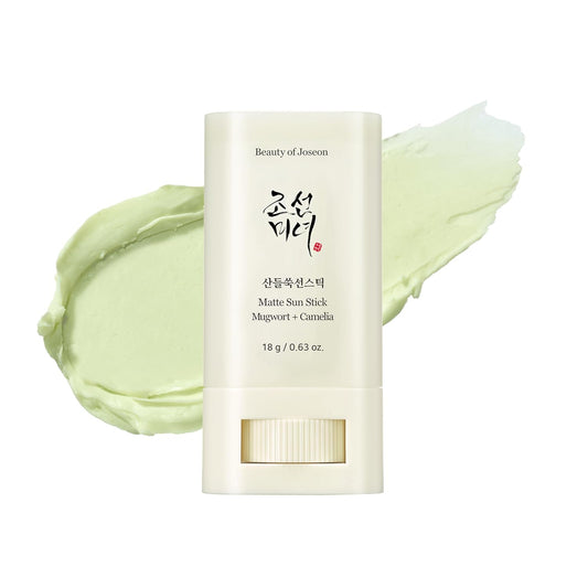 Beauty of Joseon Matte Sun Stick: Mugwort + Camellia (18g) – SPF 50 PA++++, Korean Sunscreen