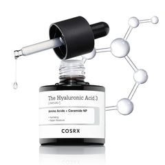COSRX Pure Sodium Hyaluronic Acid 3% Serum 20ml | Hydration, Moisture Boosting Facial Serum for Fine Lines & Wrinkles, Plump & Repair Dry Skin|Korean Skincare - Pinkbliss