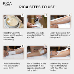 Rica Black Liposoluble Wax for All Skin Types 800ml - Pinkbliss