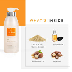 Biotop Professional 911 Quinoa Shampoo for Dry, Lifeless, and Damaged Hair 500ml - Pinkbliss