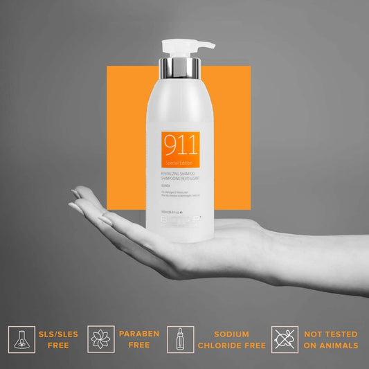 Biotop Professional 911 Quinoa Shampoo for Dry, Lifeless, and Damaged Hair 500ml - Pinkbliss