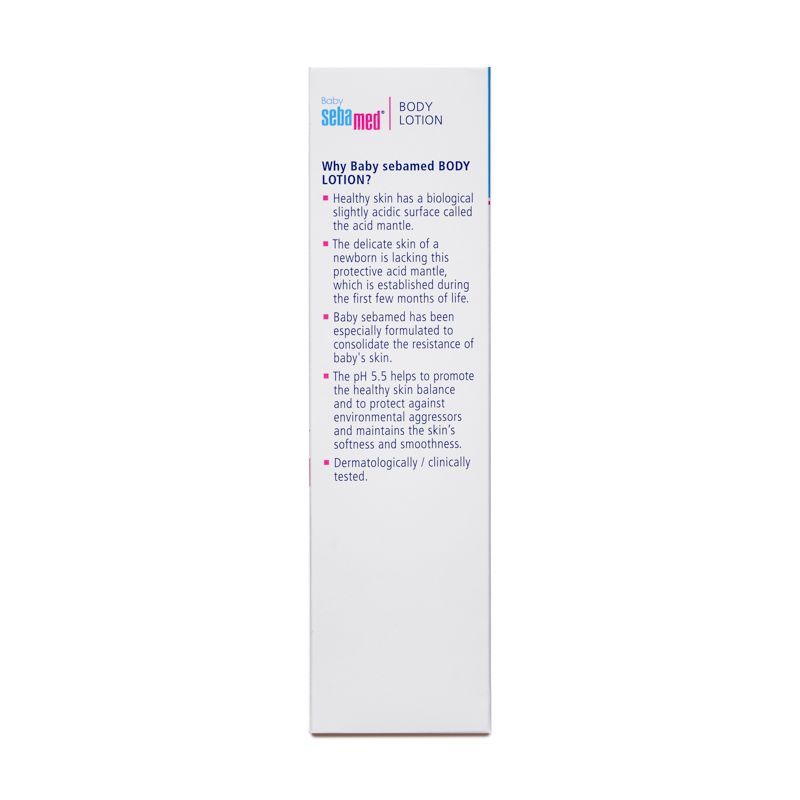 Sebamed Baby Body Lotion 400 ml |Ph 5.5| Camomile & Allantoin| Dermatalogically tested - Pinkbliss