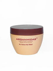 Arganmidas No Yellow Hair Mask 300ml Suitable for blonds, bleached hair, highlights and silver gray hair - Pinkbliss