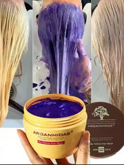 Arganmidas No Yellow Hair Mask 300ml Suitable for blonds, bleached hair, highlights and silver gray hair