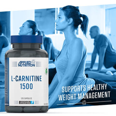 Applied Nutrition L-Carnitine 1500 – 120 Capsules | Supports Fat Metabolism & Energy