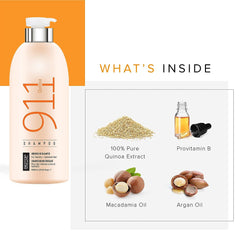 Biotop Professional 911 Quinoa Shampoo for Dry, Lifeless, and Damaged Hair 1000ml - Pinkbliss