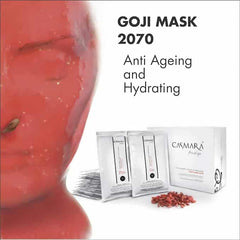 Casmara Goji Cream Mask - 2070 PEEL OFF FACIAL MASK (Set Of 1 Gel and 1 Powder) - Pinkbliss