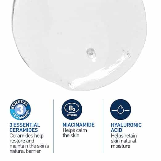 CeraVe Foaming Cleanser For Normal To Oily Skin (88ml) - Dermatologist-Developed Facewash | Non-Comedogenic And Fragrance-Free Cleansers For Acne-Prone Skin - Pinkbliss