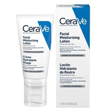 CeraVe PM Facial Moisturizing Lotion For Normal To Dry Skin (52ml) - Formulated With 3 Essential Ceramides, Niacinamide And Hyaluronic Acid | Ultra Lightweight Night Cream - Pinkbliss