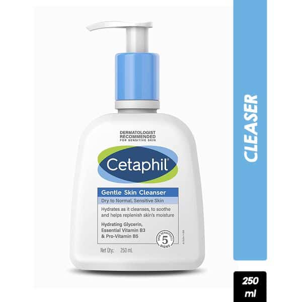 Cetaphil Gentle Skin Cleanser for Dry to Normal, Sensitive Skin 250ml - Pinkbliss