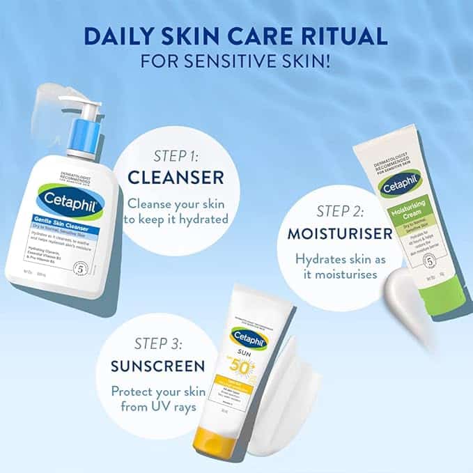 Cetaphil Gentle Skin Cleanser for Dry to Normal, Sensitive Skin 1000ml - Pinkbliss