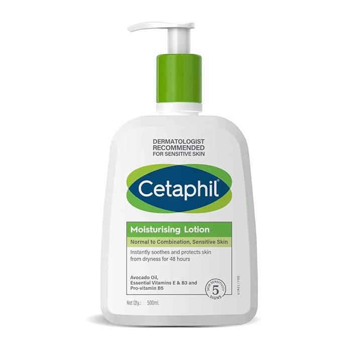Cetaphil Moisturizing Lotion For Normal To Combination, Sensitive Skin 500ml - Pinkbliss