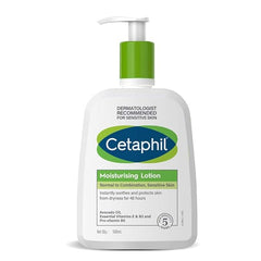 Cetaphil Moisturizing Lotion For Normal To Combination, Sensitive Skin 500ml - Pinkbliss