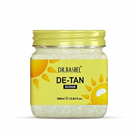 DR.RASHEL De-Tan Scrub For Face - Body 380 ML - Pinkbliss
