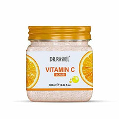 DR.RASHEL Scrub For Face and Body Vitamin C Scrub, 380 ml - Pinkbliss