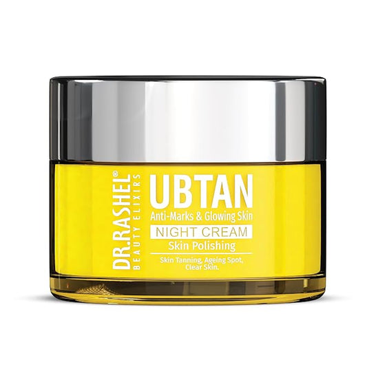 DR.RASHEL Ubtan Night Cream For Repairing or Nourishment 50ml - Pinkbliss