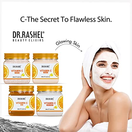 DR.RASHEL VITAMIN C PACK OF 4 (SCRUB, GEL, CREAM, FACE PACK 380ml) - Pinkbliss