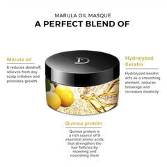 De Fabulous Marula Oil Miracle Repair Masque 1000ml - Pinkbliss