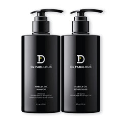 De Fabulous Marula Oil Shampoo-Conditioner 250ml Each (Sulphate-Free) - Pinkbliss