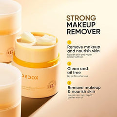 Dedox Snow Pearl Cleansing Balm 45g | Gentle Makeup Remover & Oil Cleanser | Hydrating & Non-Greasy | Mess-Free & Hygienic - Pinkbliss