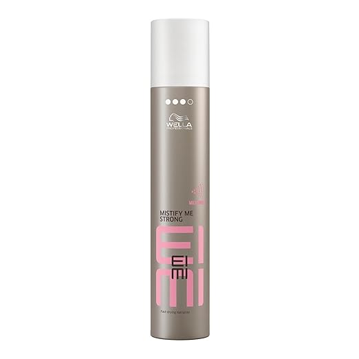Wella Professionals EIMI Mistify Me Strong Fast Drying Hair Spray 300ml - Pinkbliss