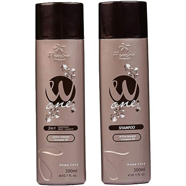Floractive Profissional W One Shampoo and Conditioner 300ml Each - Pinkbliss