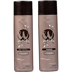 Floractive Profissional W One Shampoo and Conditioner 300ml Each - Pinkbliss