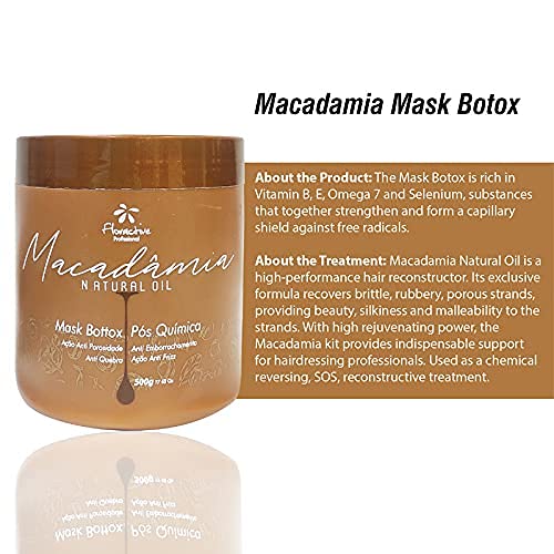 Floractive Profissional W one Macadamia Natural Oil Mask Bottox (500gm) - Pinkbliss