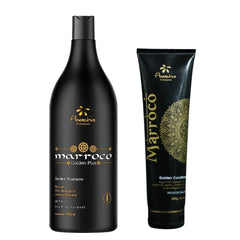 Floractive Profissional Marroco Golden Plus Shampoo and Conditioner