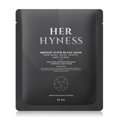 Her Hyness Instant Glow Black Mask 25 ml. (1 sheet) - Pinkbliss