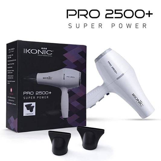 IKONIC HAIR DRYER- PRO 2500+ WHITE - Pinkbliss