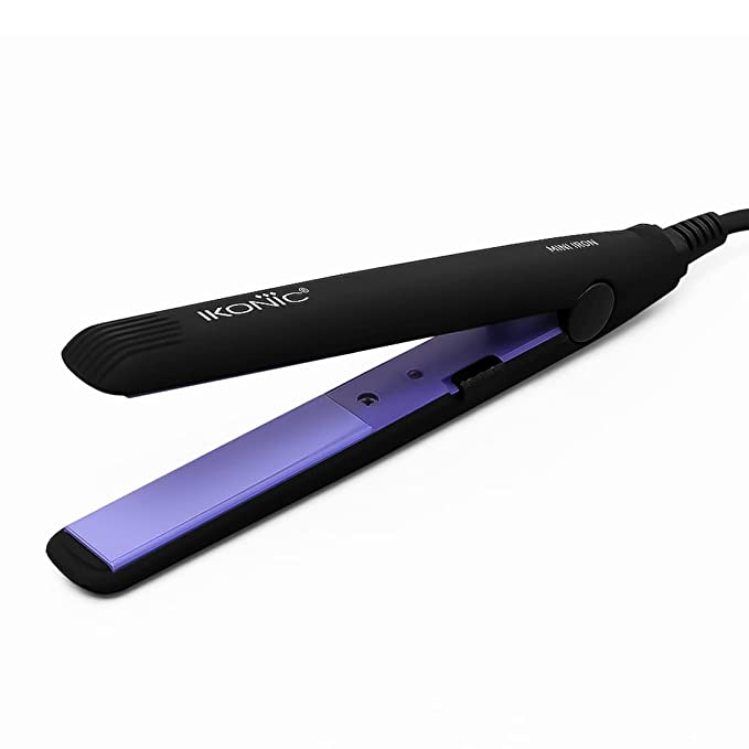 IKONIC MINI IRON HAIR STRAIGHTENER (BLUE) - Pinkbliss