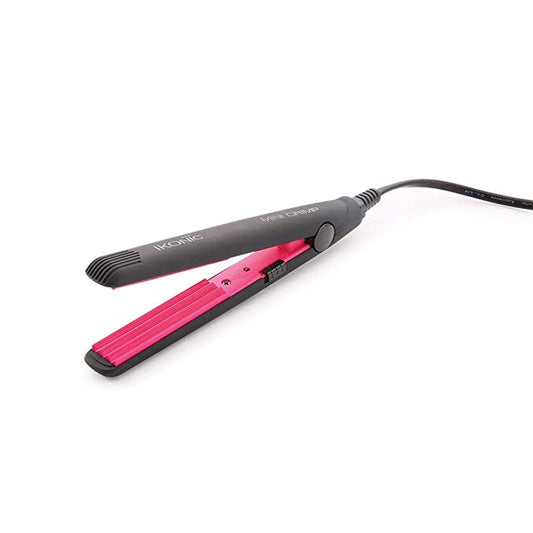 IKONIC Mini Crimper (Black - Pink) - Pinkbliss