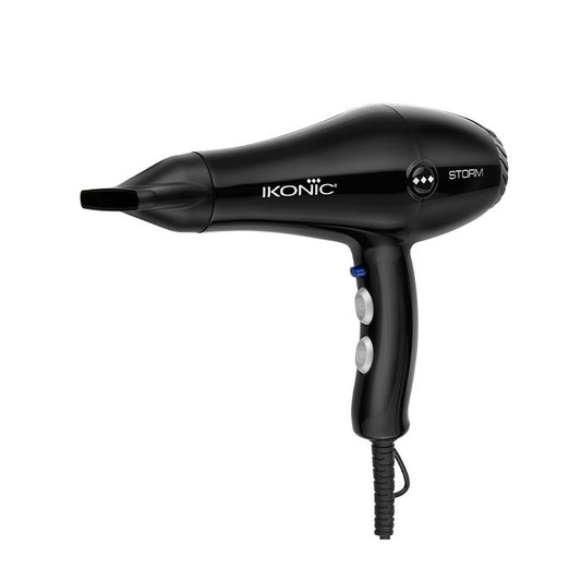 IKONIC STROM BLACK HAIR DRYER - Pinkbliss