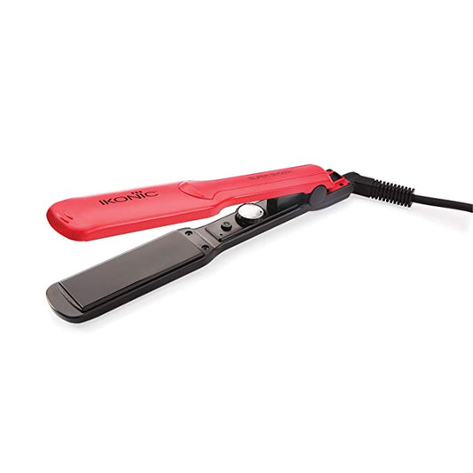 IKONIC Super Smooth Hair Straightener (Red) - Pinkbliss