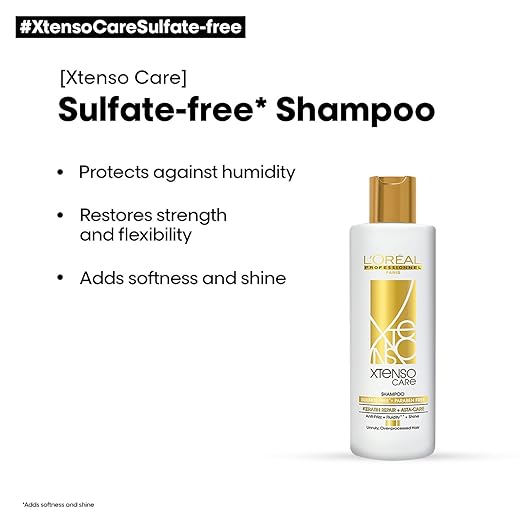 L’oreal Professionnel Xtenso Care Gold Sulfate Free Shampoo 250ml & Masque 196g - Pinkbliss