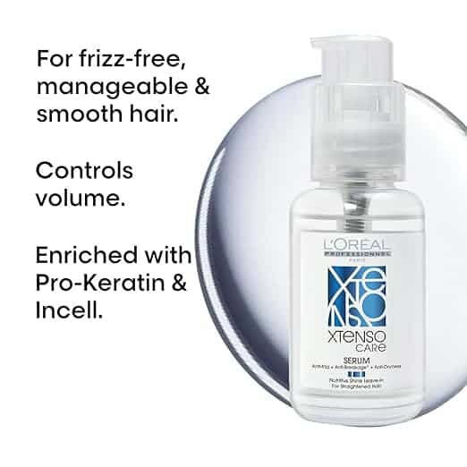 L’Oréal Professionnel Xtenso Care Leave-In Serum for Frizz-Free, Smooth & Manageable Hair 50ml - Pinkbliss