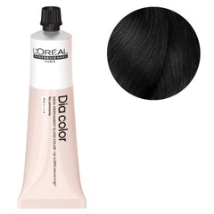 L’oreal Professionnel Dia Richesse Ammonia Free Colour 1 Natural Black 50ml (New Pack) - Pinkbliss