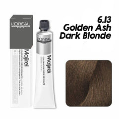 L'oreal Professionnel Majirel - 6.13 (Golden Ash Dark Blonde) - Pinkbliss