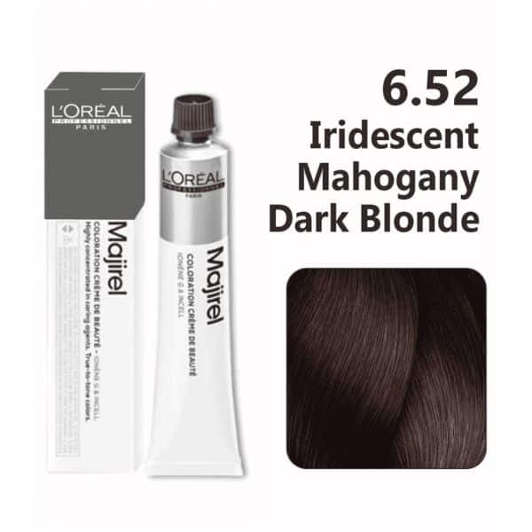 L'oreal Professionnel Majirel - 6.52 (Iridescent Mahogany Dark Blonde) - Pinkbliss