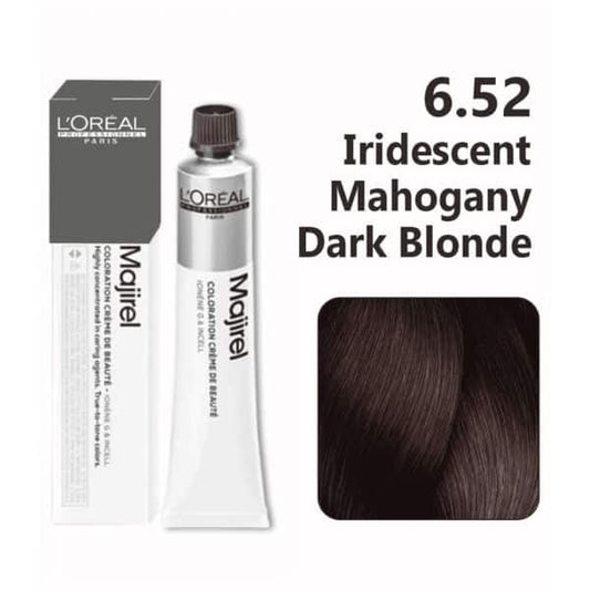 L'oreal Professionnel Majirel - 6.52 (Iridescent Mahogany Dark Blonde) - Pinkbliss