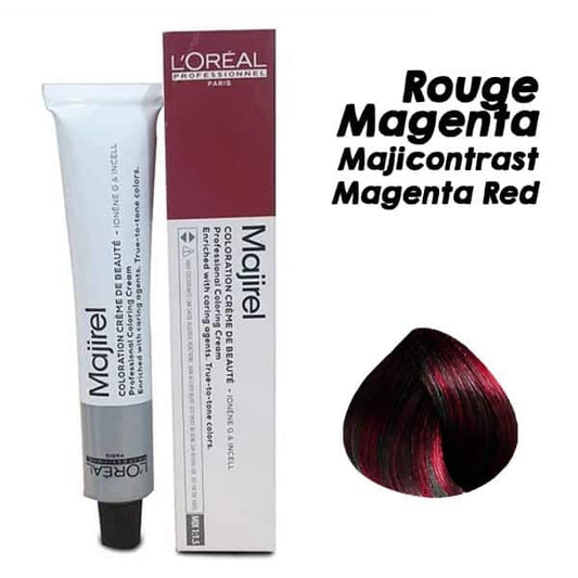 L'oreal Professionnel Majirel Rouge Magenta Majicontrast Magenta Red - Pinkbliss