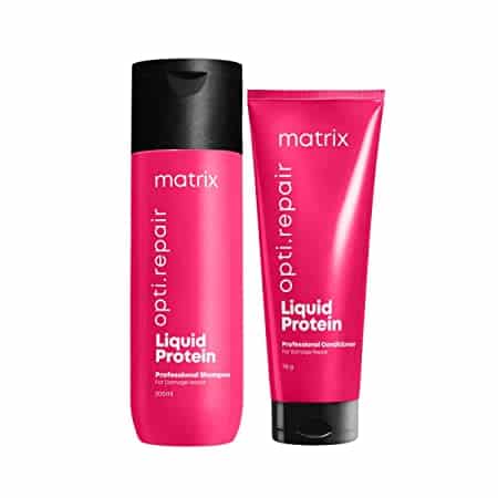 Matrix Opti.Repair Liquid Protein Shampoo 200ml And Conditioner 98g - Pinkbliss