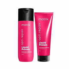 Matrix Opti.Repair Liquid Protein Shampoo 200ml And Conditioner 98g - Pinkbliss