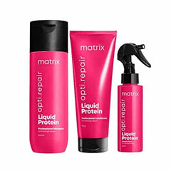 Matrix Opti.Repair Liquid Protein Shampoo Conditioner and Spray (200ml + 98g + 100ml) - Pinkbliss