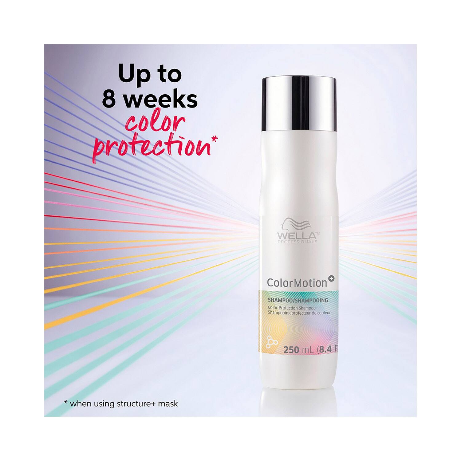 Wella Professionals ColorMotion Colour Protection Shampoo 250 ml - Pinkbliss